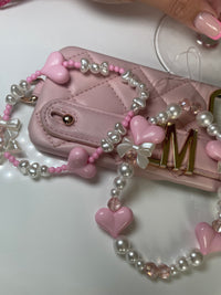 Love Pearls phone charm