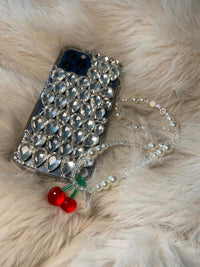 Cherry phone charm